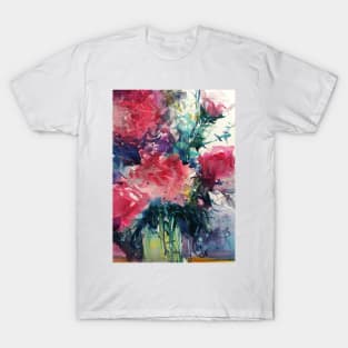 Loose Floral Watercolor #08 T-Shirt